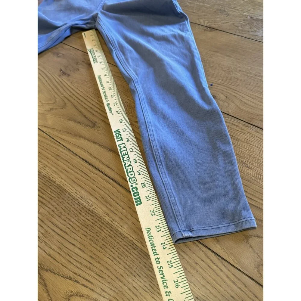 SPANX Jean-ish Ankle Leggings Light Blue Women's Size‎ XL 20018R Stretch Preppy